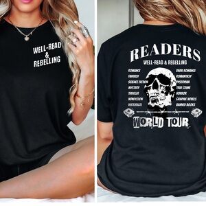 Readers Bookish World Tour Graphic Tee